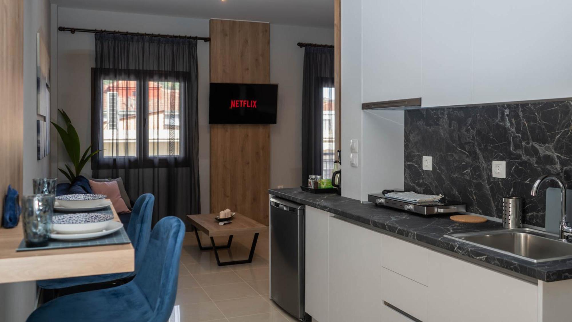 Oriente Suite Apartment Kalampáka Eksteriør bilde